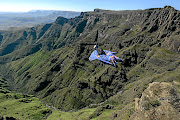 'Barrier of Spears' gives viewers a look at the Red Bull Airforce team's BASE jumps off the Drakensberg.