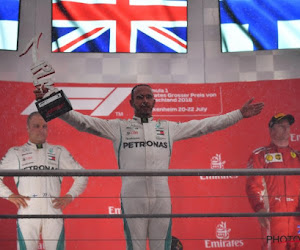 Lewis Hamilton vainqueur surprise en Allemagne: "J'ai prié avant la course"