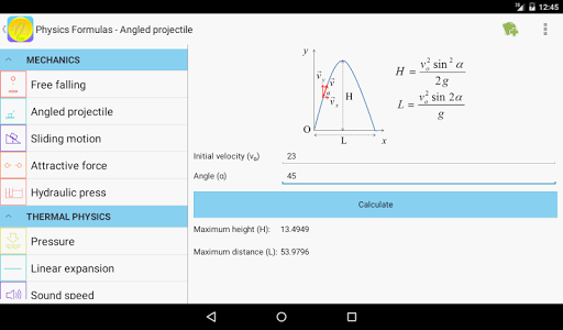 Physics Formulas Free