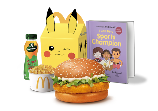 McChicken Burger Happy Meal