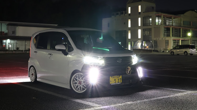 ムーヴカスタムのあけましておめでとうございます・カメ活始め・夜ドライブに関するカスタム事例の投稿画像9枚目