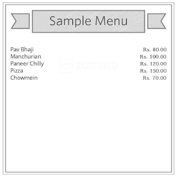 Shreeenath Pav Bhaji & Indian Fast Food menu 