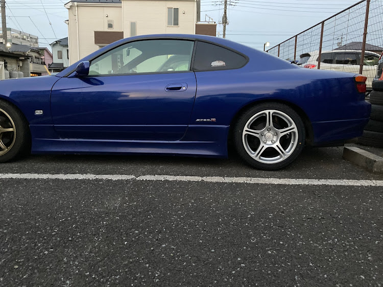 シルビアのs15シルビア・タイヤ、ホイール交換・ドリケツ・おかいものに関するカスタム事例の投稿画像2枚目