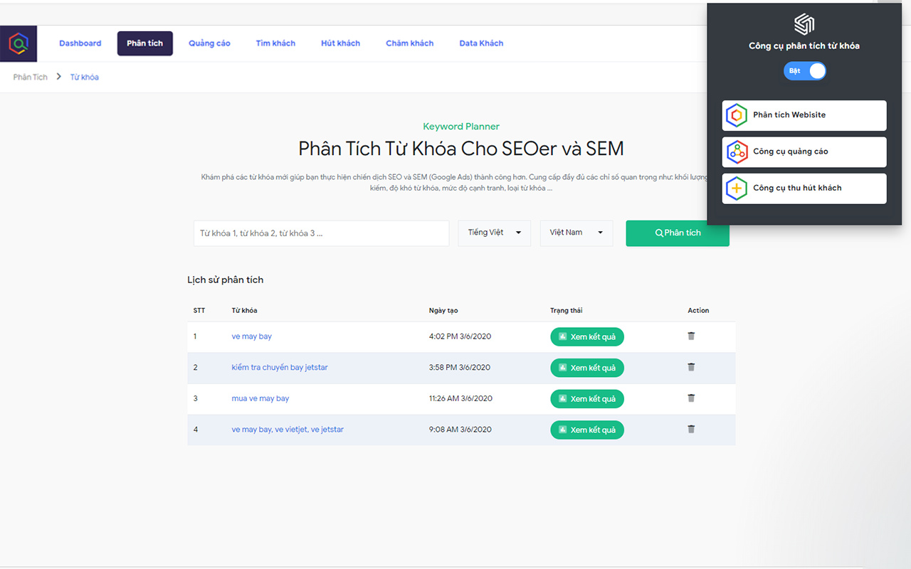 Phân tích từ khóa - Keyword Planner Preview image 3