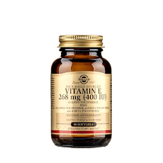 [HSD 08.25]Viên Uống Solgar Vitamin E 400 IU - Bổ Sung Vtamin E, Hỗ Trợ Làm Đẹp Da, Ngăn Ngừa Lão Hóa [ 50 Viên]