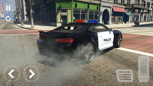 Screenshot Drive Camaro Police Car Games