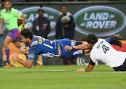 EW Viljoen of the Stormers during the Super Rugby match against Sunwolves at DHL Newlands on July 08, 2017 in Cape Town, South Africa. 