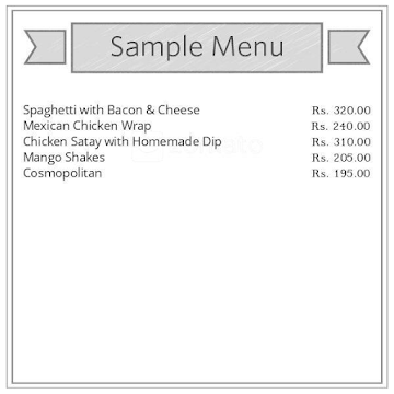 Gopal Tea Shop menu 