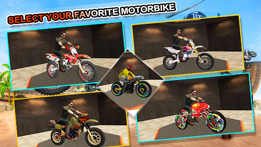 Screenshot Mega Ramp: Bike Sim Stunt Game