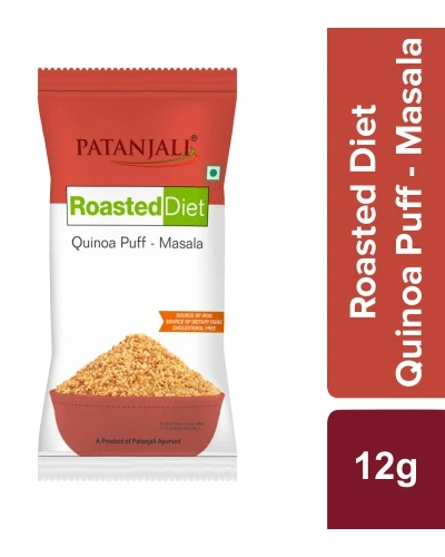 Patanjali Roasted Diet-Quinoa-Puff- Masala - 12 gm