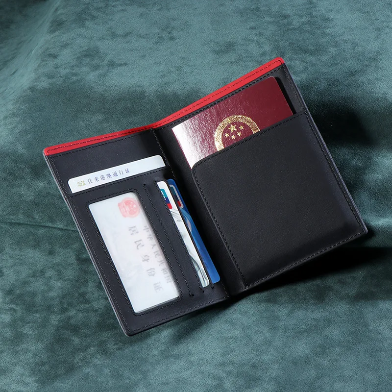 Alcantara Etui na Paszport z Prawdziwej Skóry, Uchwyt na Certyfikat i Wielofunkcyjny Portfel. Idealny dla Podróżujących i Eleganckich.