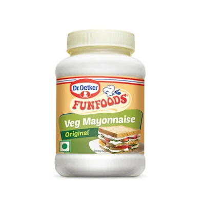 Dr Oetker Funfoods Veg Mayonnaise - Garlic - 100 gm