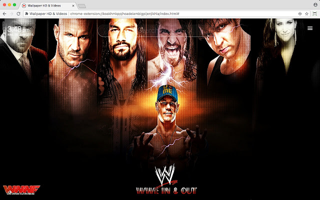 WWE World Wrestling HD Wallpaper New Tab