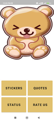 Screenshot Teddy Bear Sticker - WASticker