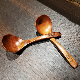 Japanese Wooden Ramen Spoon (Renge)