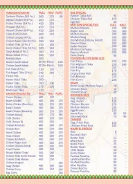 Dill's Chawla Restaurant menu 2