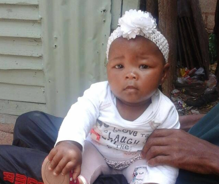 Seven-month-old Asesakhe Vena was shot and killed along with her father at Soweto on Sea, Zwide.