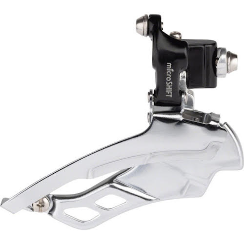 MicroShift R10 Front Derailleur - 10-Speed Triple, 50/39/30t, Braze-On, Shimano Compatible