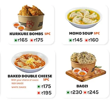 Fat Tiger menu 