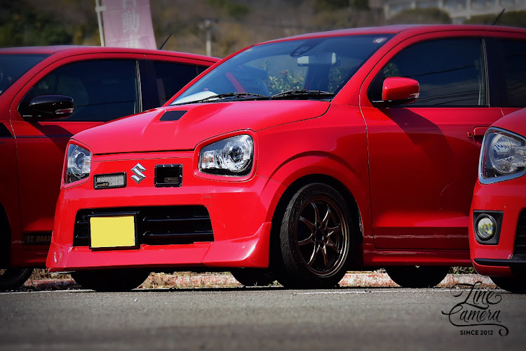 アルトワークスの軽自動車の集い・4月もよろしくお願い致します🌸・車のイベントは楽しいね😆・LIBERTYWALK・MOONEYESに関するカスタム事例の投稿画像13枚目