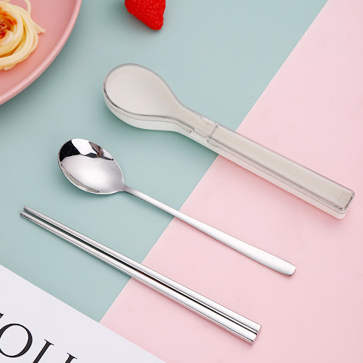 Title 3, Creative Portable Stainless Steel Cutlery Set f...