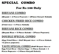 Biryani Point menu 1