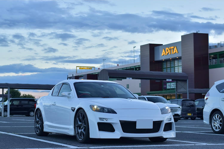 RX-8のCrystal 8・秋の全国交通安全運動・最凶国道新4号・エアフロセンサー交換・失われた何かは戻るに関するカスタム事例の投稿画像1枚目