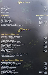 Exotic Kitchen menu 1