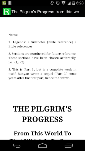 The Pilgrim's Progress