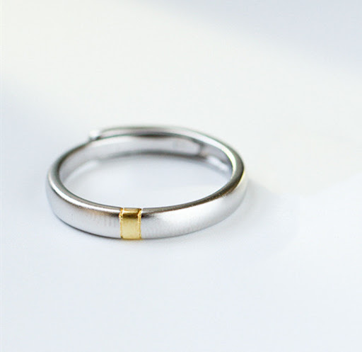 Title 6, Sterling Silver Fashion Ring For Lovers, a time...