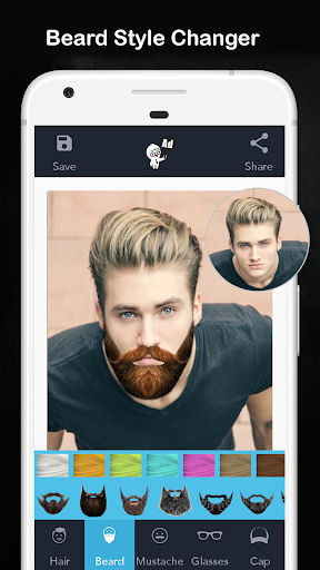 Men Hair Style Photo Editor App Store Data Revenue Download