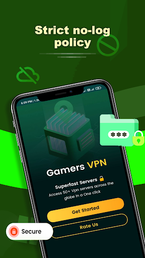 Screenshot Gamers VPN: Low Ping Gaming