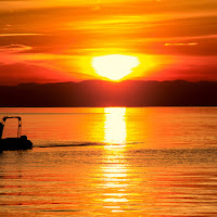 Lago di Garda in controluce di Gattaleo