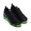 air vapormax plus black reflect silver-volt