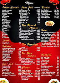 Sea Food Grill Restaurant menu 1