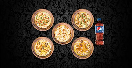 King 5 Pizza Party Pack With Cold Drink