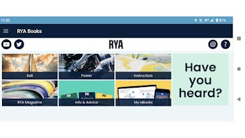 RYA Books Screenshot