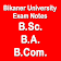 Bikaner University Exam Notes  icon