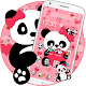 Download Cute Pink Bow Panda Theme For PC Windows and Mac 1.1.2