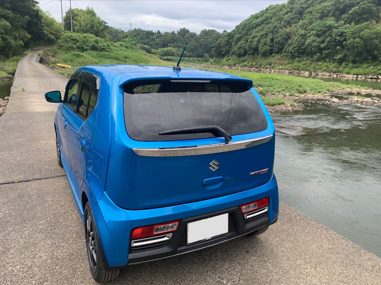 アルトワークスの７月もよろしくお願いいたします・SUZUKI・鈴菌・ひまわり・川渡りに関するカスタム事例の投稿画像6枚目