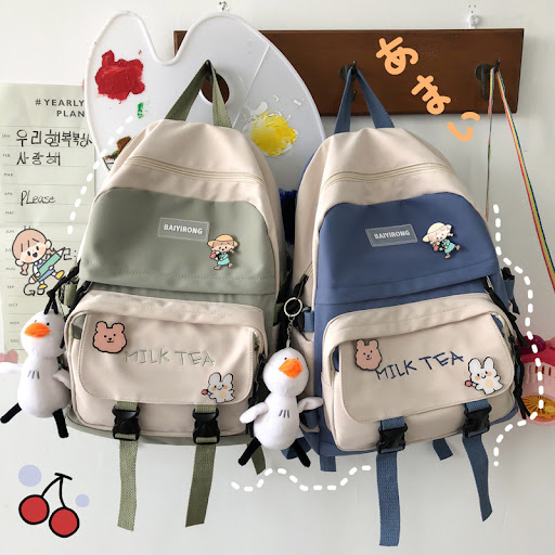 Title 6, Japanese Harajuku Girl Backpack Korean Ins Coll...