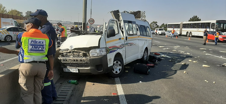 Nine dead in horror Midrand taxi crash