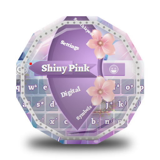閃亮的粉紅色 GO Keyboard 個人化 App LOGO-APP開箱王