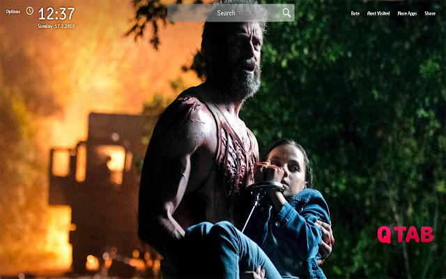 Logan Wallpapers Theme Movie New Tab