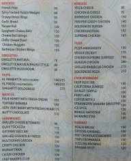 Chef Bakers menu 2