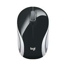 Chuột máy tính không dây Logitech M187 (Đen)