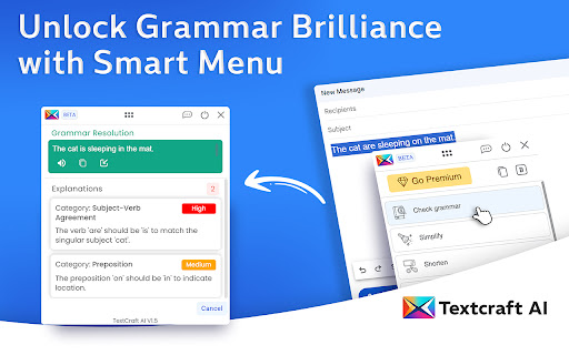 TextCraft AI: Co-Pilot for Gmail & Outlook