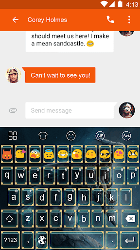 Dragon -Love Emoji Keyboard