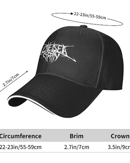 New Chelsea Grin Merch Chelsea Grin Logo Baseball Cap Hat... - 3