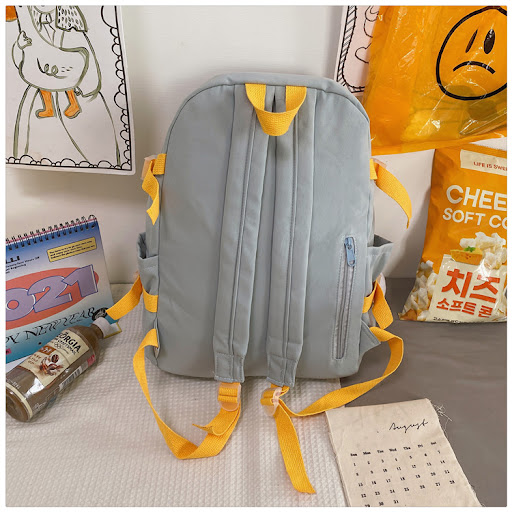 Title 16, Large Capacity Schoolbag Mori College Style Sof...